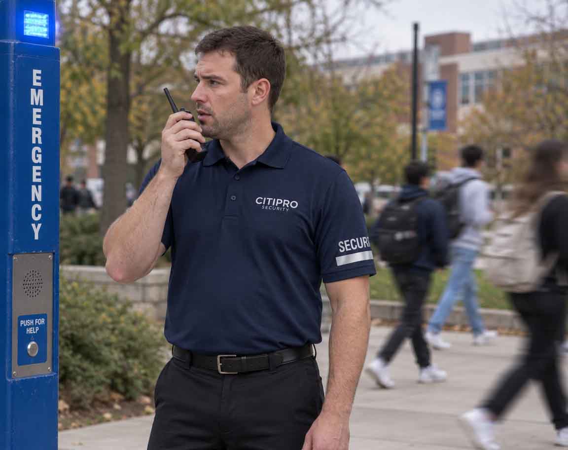 Campus safety officer
