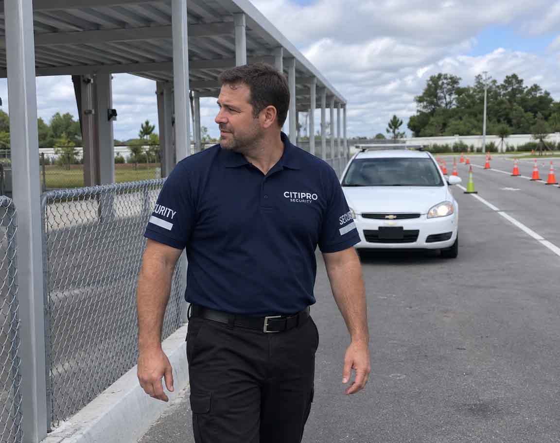 Dealership lot security