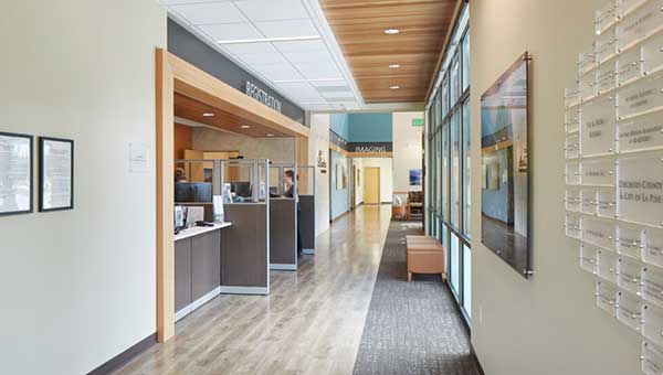 Professional reception and administrative area
