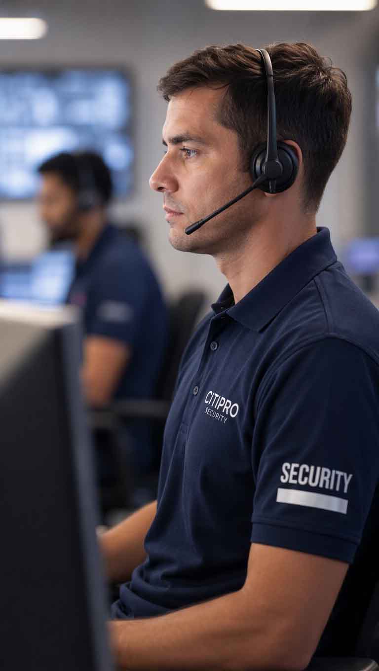 CITIPRO remote security professional monitoring property activity